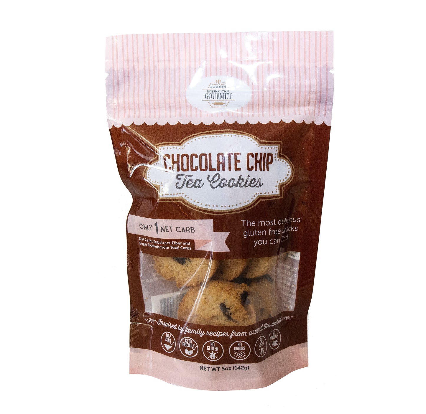 Chocolate Chip Tea Cookies