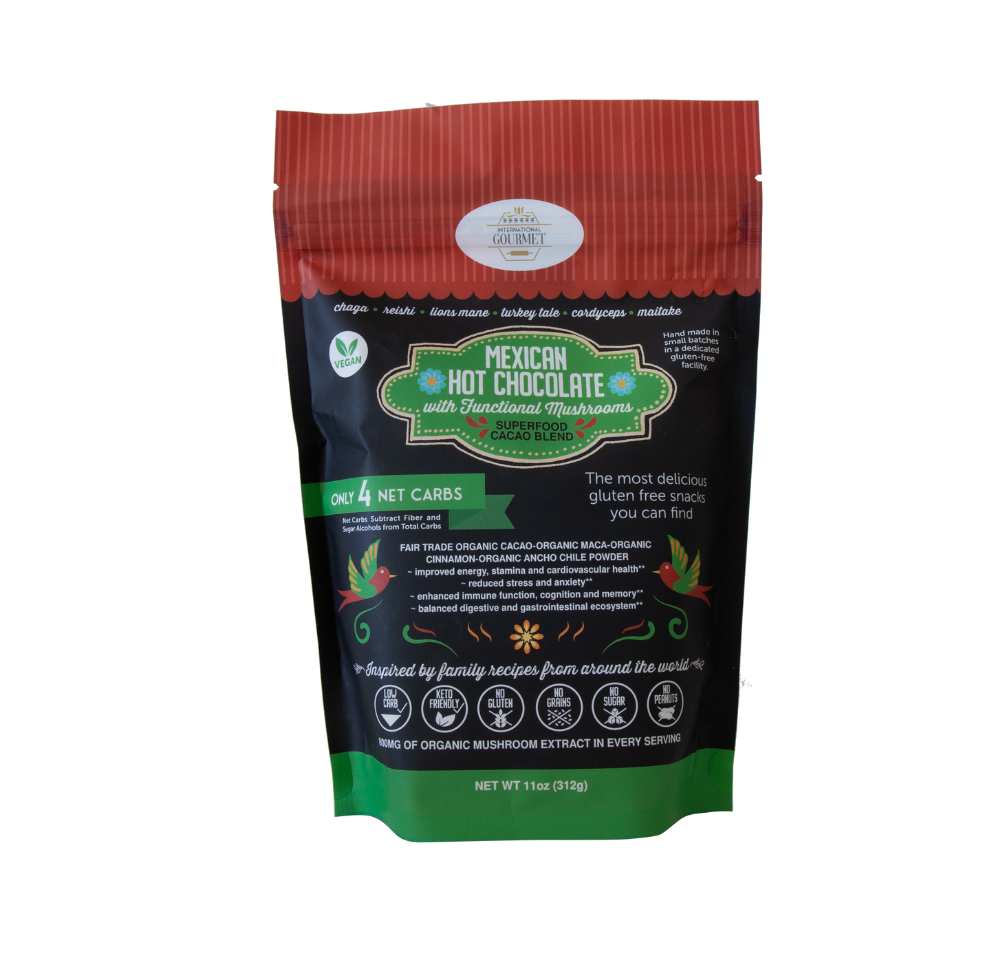 Mexican Hot Chocolate with Functional Mushrooms