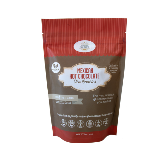 Mexican Hot Chocolate Tea Cookies